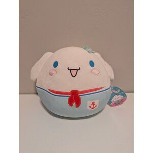 Cinnamoroll Squishmallows Plush Toy Hello Kitty & Friends White & Light Blue